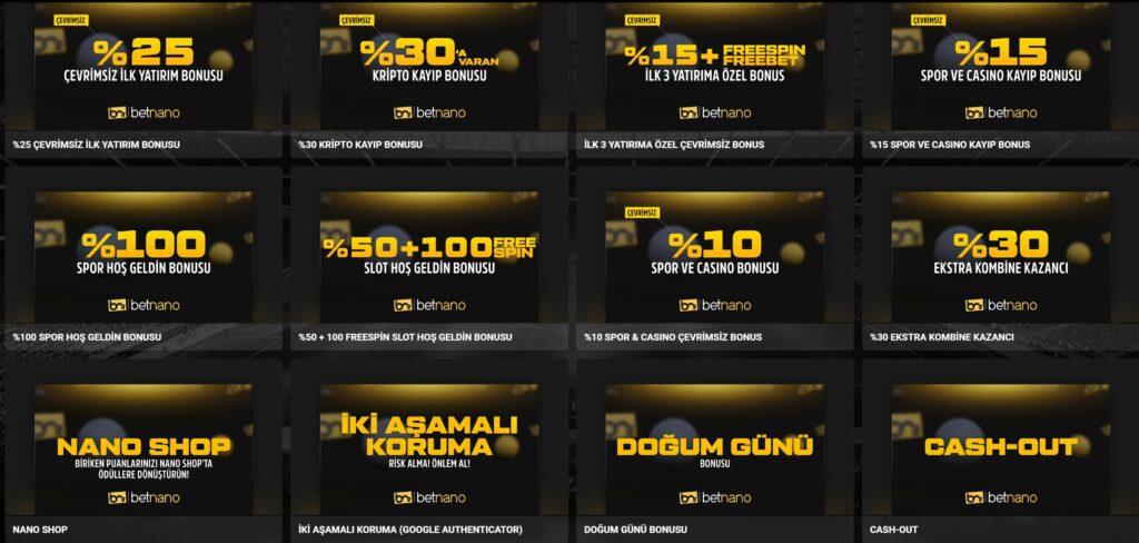 betnano promosyonları